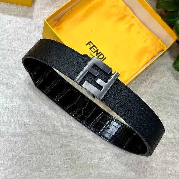 Brown and black Fendi Belt - Picture 1 of 6